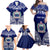 Personalised Samoa Coat Of Arms Family Matching Off Shoulder Maxi Dress and Hawaiian Shirt With Polynesian Pattern Version