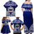 Personalised Samoa Coat Of Arms Family Matching Off Shoulder Maxi Dress and Hawaiian Shirt With Polynesian Pattern Version