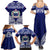 Personalised Samoa Coat Of Arms Family Matching Summer Maxi Dress and Hawaiian Shirt With Polynesian Pattern Version