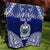 Personalised Samoa Coat Of Arms Quilt With Polynesian Pattern Version