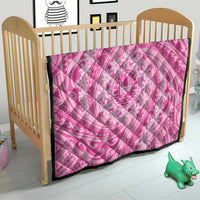 Tahitian Tiare Flower Quilt Pink Polynesian Pattern