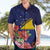 Personalised Tokelau Tropical Hibiscus Hawaiian Shirt With Polynesian Plumeria Tattoo