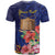 Personalised Tokelau Tropical Hibiscus T Shirt With Polynesian Plumeria Tattoo