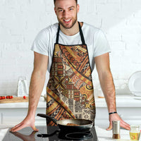 Hawaiian Style Tapa Apron Vintage Seamless Pattern LT9 - Polynesian Pride