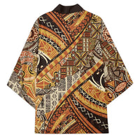 Hawaiian Style Tapa Kimono Vintage Seamless Pattern LT9 - Polynesian Pride