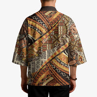 Hawaiian Style Tapa Kimono Vintage Seamless Pattern LT9 - Polynesian Pride