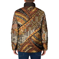 Hawaiian Style Tapa Padded Jacket Vintage Seamless Pattern LT9 - Polynesian Pride