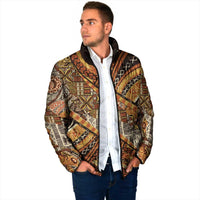 Hawaiian Style Tapa Padded Jacket Vintage Seamless Pattern LT9 - Polynesian Pride