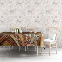 Hawaiian Style Tapa Tablecloth Vintage Seamless Pattern LT9 - Polynesian Pride