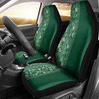 Hawaiian Tribal Elements Hibiscus Car Seat Cover Green Pattern - Polynesian Pride