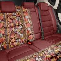 Hawaiian Tribal Elements Hibiscus Back Car Seat Cover Red Pattern - Polynesian Pride