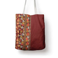 Hawaiian Tribal Elements Hibiscus Tote Bag Red Pattern - Polynesian Pride
