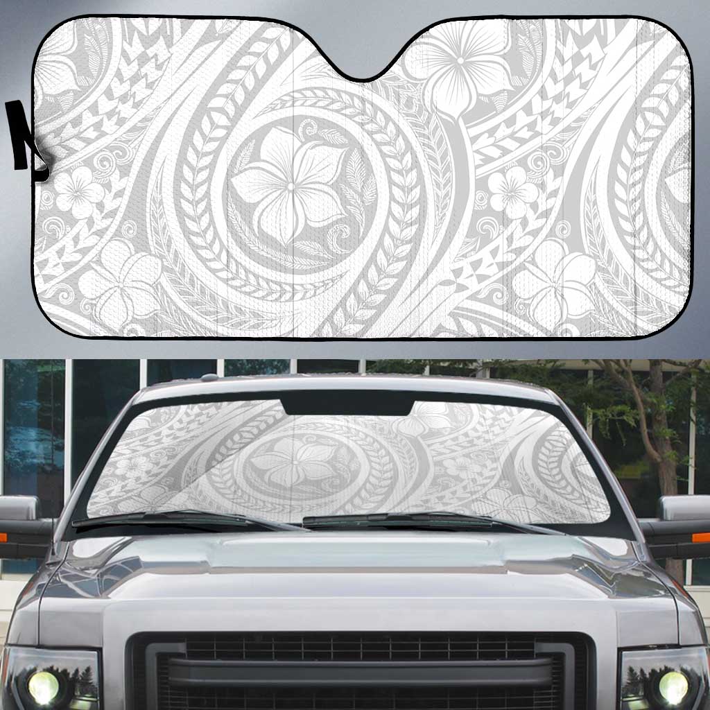 Lotu Tamaiti Samoan Polynesian Tribal Auto Sun Shade - Polynesian Pride