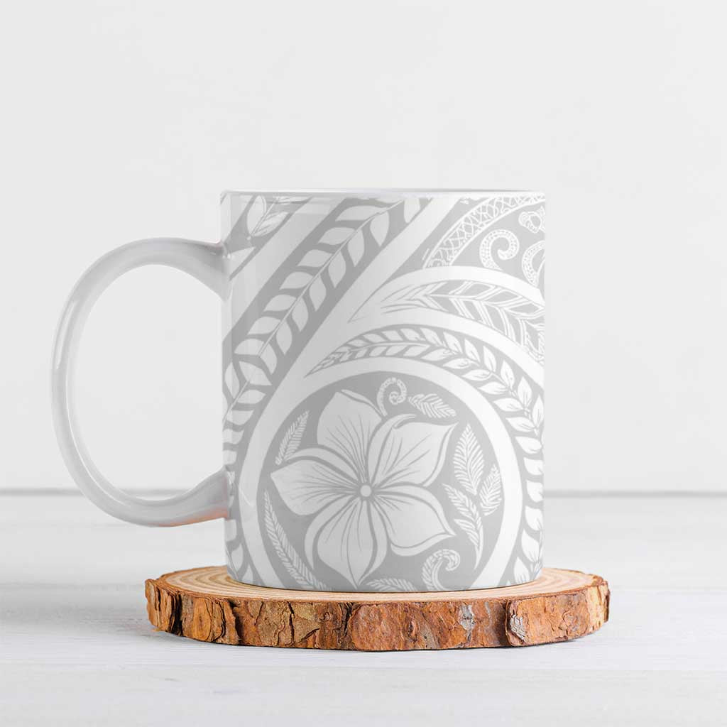 Lotu Tamaiti Samoan Polynesian Tribal Ceramic Mug LT9 White - Polynesian Pride
