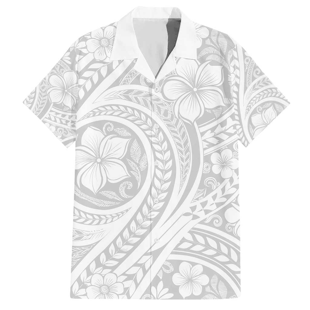 Lotu Tamaiti Samoan Polynesian Tribal Hawaiian Shirt LT9 White - Polynesian Pride