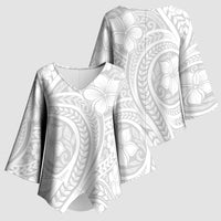 Lotu Tamaiti Samoan Polynesian Tribal Kimono Sleeve Blouse LT9 - Polynesian Pride