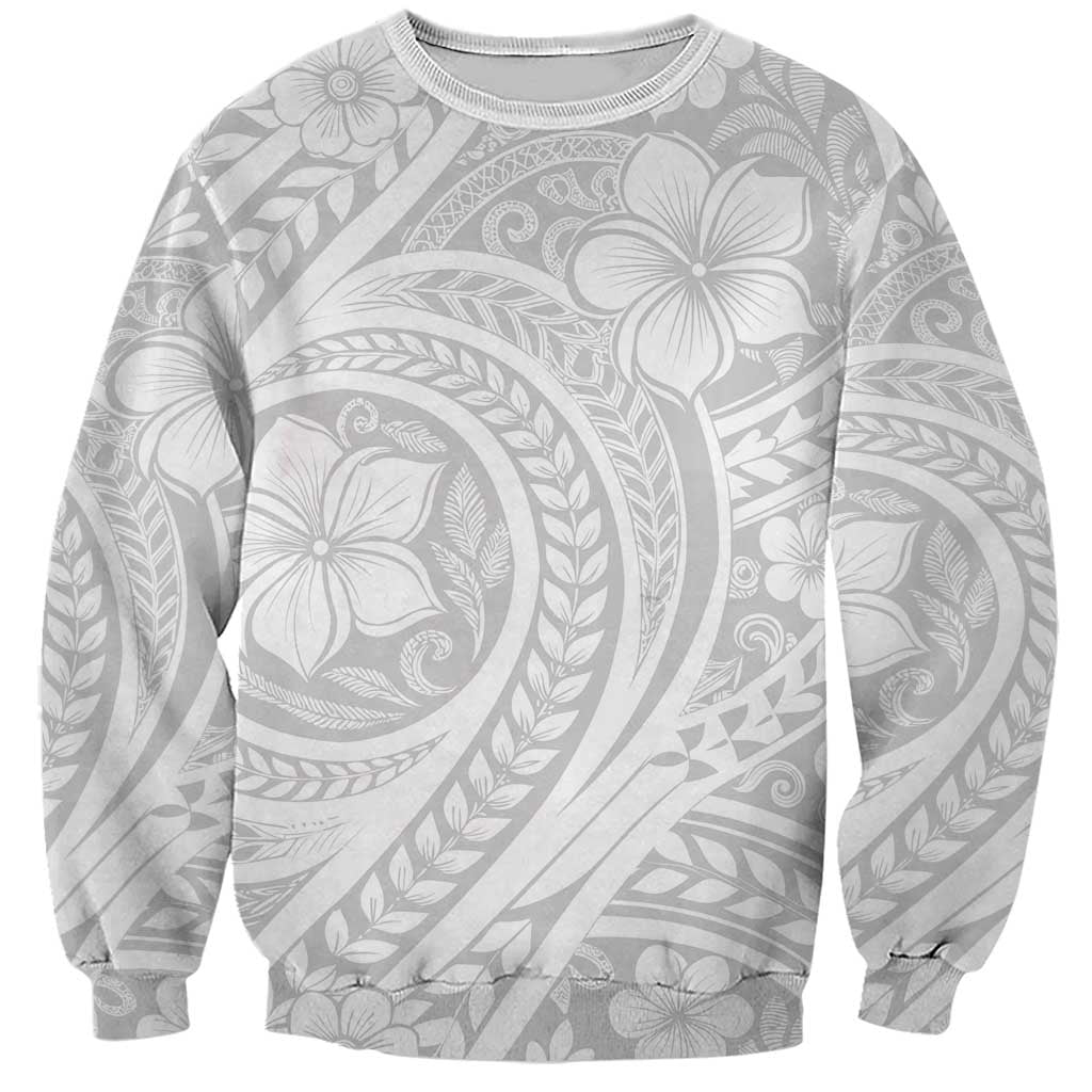 Lotu Tamaiti Samoan Polynesian Tribal Sweatshirt LT9 Unisex White - Polynesian Pride