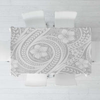 Lotu Tamaiti Samoan Polynesian Tribal Tablecloth LT9 White - Polynesian Pride