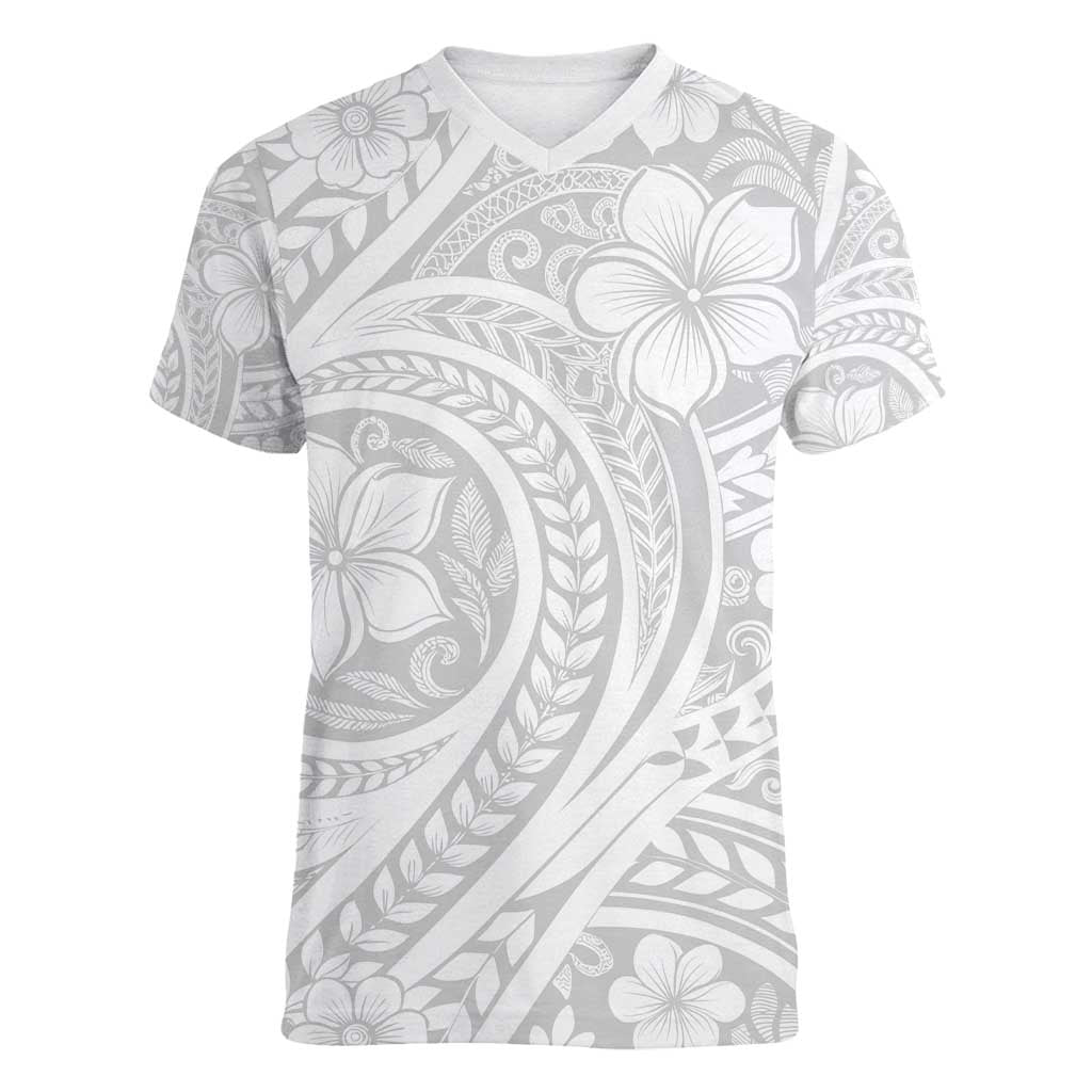 Lotu Tamaiti Samoan Polynesian Tribal Women V-Neck T-Shirt - Polynesian Pride
