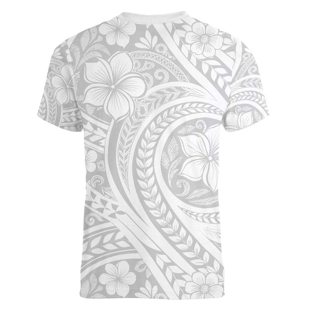 Lotu Tamaiti Samoan Polynesian Tribal Women V-Neck T-Shirt - Polynesian Pride