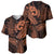 Polynesia Baseball Jersey Whale Tale and Polynesian Sunset Plumeria Gold LT9 - Polynesian Pride