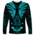 FSM Chuuk States Long Sleeve Shirt Micronesia Vintage Polynesian Tribal Aqua Version LT9 Unisex Aqua - Polynesian Pride