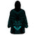 FSM Chuuk States Wearable Blanket Hoodie Micronesia Vintage Polynesian Tribal Aqua Version LT9 - Polynesian Pride