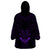 FSM Chuuk States Wearable Blanket Hoodie Micronesia Vintage Polynesian Tribal Purple Version LT9 - Polynesian Pride