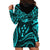 FSM Kosrae States Hoodie Dress Micronesia Vintage Polynesian Tribal Aqua Version LT9 - Polynesian Pride