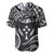 FSM Kosrae States Baseball Jersey Micronesia Vintage Polynesian Tribal Black Version LT9 - Polynesian Pride