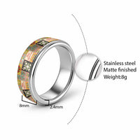 Mele Kalikimaka Hawaii Christmas Classic Ring Melemele Mama Seamless Floral Motif - Polynesian Pride