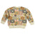 Mele Kalikimaka Hawaii Christmas Kid Ugly Christmas Sweater Melemele Mama Seamless Floral Motif - Polynesian Pride