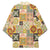 Mele Kalikimaka Hawaii Christmas Kimono Melemele Mama Seamless Floral Motif - Polynesian Pride