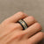 Mele Kalikimaka Hawaii Christmas Spinner Ring Melemele Mama Seamless Floral Motif - Polynesian Pride