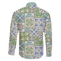 Mele Kalikimaka Hawaii Christmas Family Matching Mermaid Dress and Hawaiian Shirt Omaomao Seamless Floral Motif - Polynesian Pride