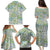 Mele Kalikimaka Hawaii Christmas Family Matching Puletasi and Hawaiian Shirt Omaomao Seamless Floral Motif - Polynesian Pride