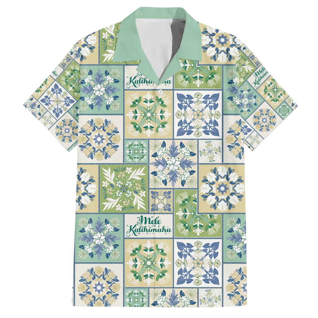 Mele Kalikimaka Hawaii Christmas Family Matching Tank Maxi Dress and Hawaiian Shirt Omaomao Seamless Floral Motif - Polynesian Pride