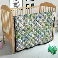 Mele Kalikimaka Hawaii Christmas Quilt Omaomao Seamless Floral Motif - Polynesian Pride