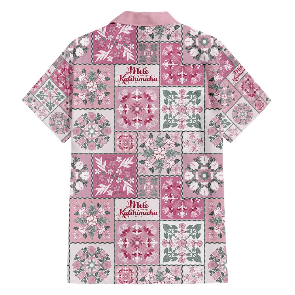 Mele Kalikimaka Hawaii Christmas Family Matching Puletasi and Hawaiian Shirt Akala Seamless Floral Motif LT9 - Polynesian Pride