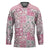 Mele Kalikimaka Hawaii Christmas Hockey Jersey Akala Seamless Floral Motif - Polynesian Pride