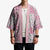 Mele Kalikimaka Hawaii Christmas Kimono Akala Seamless Floral Motif - Polynesian Pride