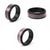 Mele Kalikimaka Hawaii Christmas Spinner Ring Akala Seamless Floral Motif - Polynesian Pride