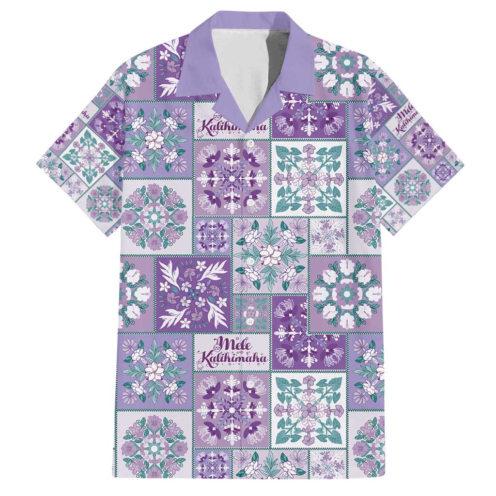 Mele Kalikimaka Hawaii Christmas Family Matching Off Shoulder Maxi Dress and Hawaiian Shirt Poni Seamless Floral Motif - Polynesian Pride