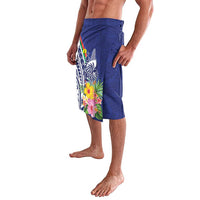 New Caledonia Kagu Bird Lavalava Polynesian Tropical Flowers