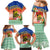 New Caledonia Nautilus Shell Family Matching Mermaid Dress and Hawaiian Shirt Polynesian Tropical Flowers