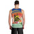 New Caledonia Nautilus Shell Men Tank Top Polynesian Tropical Flowers