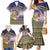 Tokelau Tuluma Family Matching Mermaid Dress and Hawaiian Shirt Polynesian Tropical Flowers