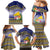 Tokelau Tuluma Family Matching Mermaid Dress and Hawaiian Shirt Polynesian Tropical Flowers