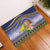 Tokelau Tuluma Rubber Doormat Polynesian Tropical Flowers