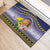 Tokelau Tuluma Rubber Doormat Polynesian Tropical Flowers